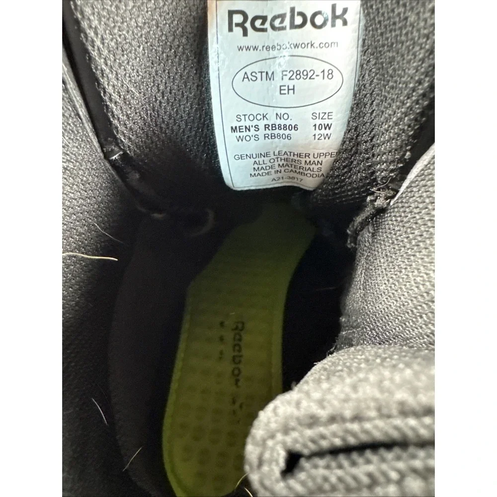 Reebok men black